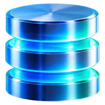 Three polished metallic discs stacked into a short column.